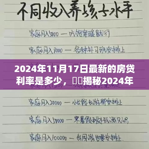 揭秘，2024年最新房貸利率走勢及數(shù)據(jù)解讀，11月最新利率公布與前瞻分析