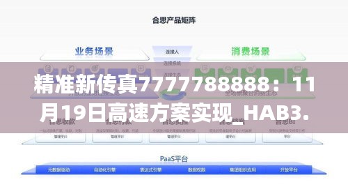 精準(zhǔn)新傳真7777788888：11月19日高速方案實(shí)現(xiàn)_HAB3.52.60響應(yīng)版本