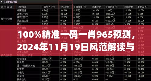 100%精準(zhǔn)一碼一肖965預(yù)測，2024年11月19日風(fēng)范解讀與實施_PTO7.34.95見證版