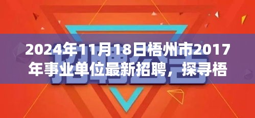 梧州市事業(yè)單位招聘背后的故事，探尋特色小店與隱藏瑰寶的深度之旅（最新招聘資訊）