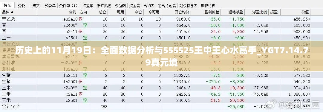 歷史上的11月19日：全面數(shù)據(jù)分析與555525王中王心水高手_YGT7.14.79真元境