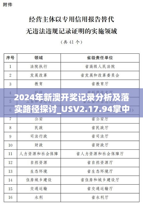 2024年新澳開獎(jiǎng)記錄分析及落實(shí)路徑探討_USV2.17.94掌中寶