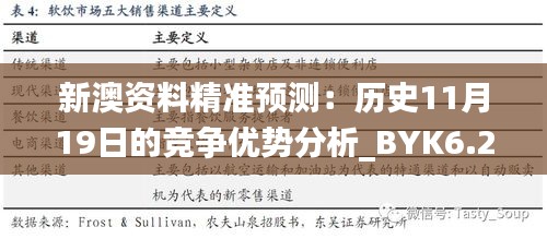 新澳資料精準(zhǔn)預(yù)測(cè)：歷史11月19日的競(jìng)爭(zhēng)優(yōu)勢(shì)分析_BYK6.25.70解題版