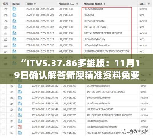 “ITV5.37.86多維版：11月19日確認(rèn)解答新澳精準(zhǔn)資料免費(fèi)提供”