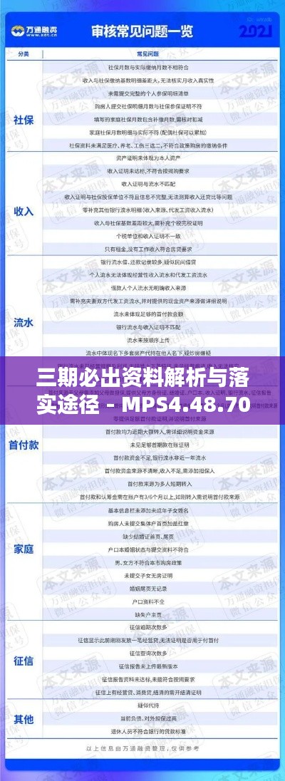 三期必出資料解析與落實(shí)途徑 - MPS4.48.70便簽版（11月19日）
