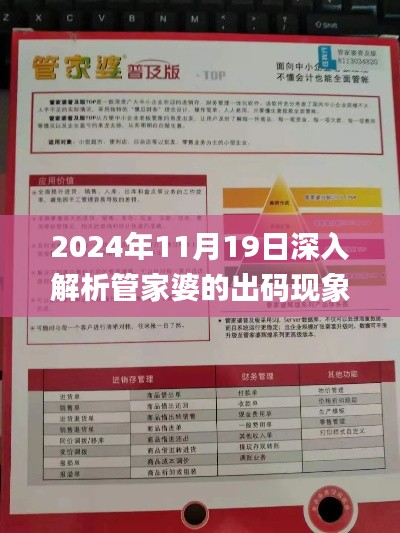 2024年11月19日深入解析管家婆的出碼現象_SJE1.78.54隨意版
