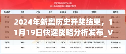 2024年新奧歷史開獎(jiǎng)結(jié)果，11月19日快速戰(zhàn)略分析發(fā)布_VCS4.63.27超級(jí)版