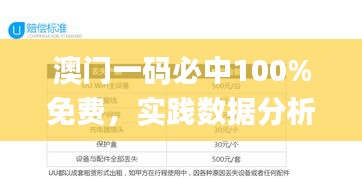 澳門一碼必中100%免費，實踐數(shù)據(jù)分析評估_HKT1.47.23簡版