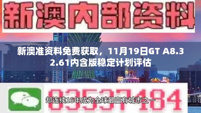 新澳準(zhǔn)資料免費(fèi)獲取，11月19日GT A8.32.61內(nèi)含版穩(wěn)定計(jì)劃評(píng)估