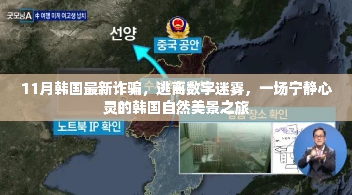 揭秘韓國最新詐騙事件，自然美景之旅，警惕數(shù)字迷霧的寧靜心靈之旅