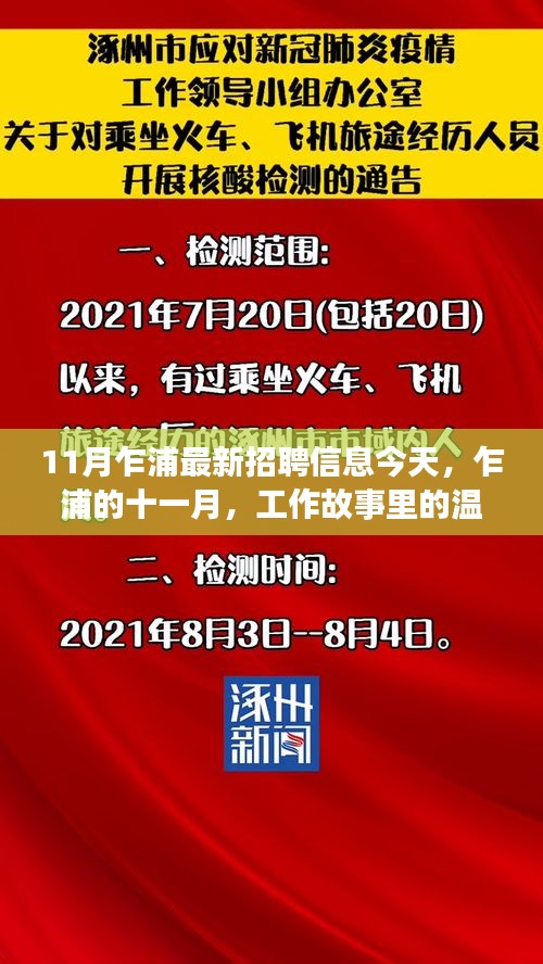 乍浦十一月最新招聘，工作故事中的溫暖友情與家的呼喚