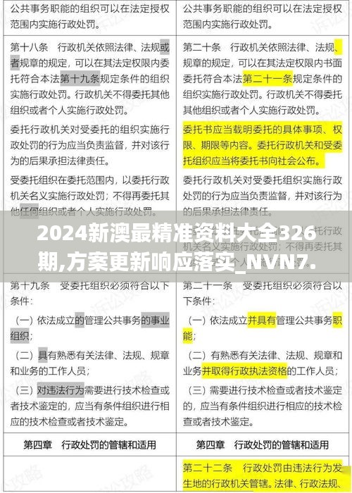 2024新澳最精準(zhǔn)資料大全326期,方案更新響應(yīng)落實(shí)_NVN7.31.51共鳴版