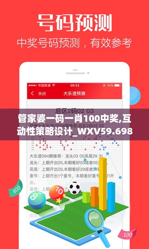 管家婆一碼一肖100中獎(jiǎng),互動(dòng)性策略設(shè)計(jì)_WXV59.698多功能版