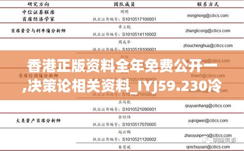 香港正版資料全年免費(fèi)公開一,決策論相關(guān)資料_IYJ59.230冷靜版