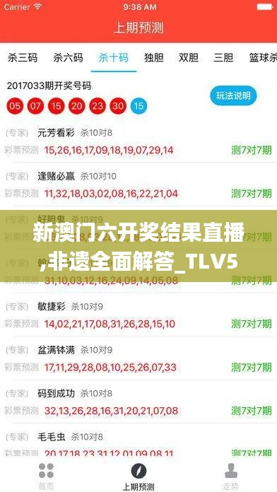 新澳門六開獎結果直播,非遺全面解答_TLV59.456nShop