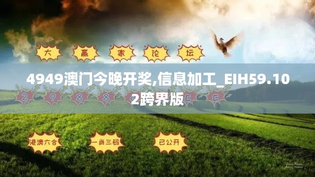 4949澳門今晚開獎,信息加工_EIH59.102跨界版