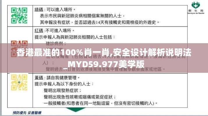 香港最準(zhǔn)的100%肖一肖,安全設(shè)計(jì)解析說(shuō)明法_MYD59.977美學(xué)版