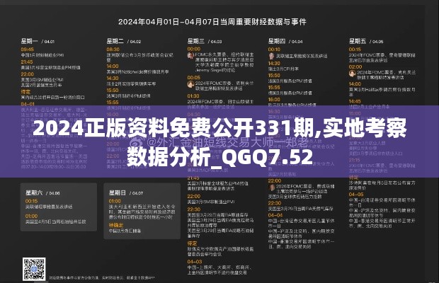 2024正版資料免費(fèi)公開331期,實(shí)地考察數(shù)據(jù)分析_QGQ7.52