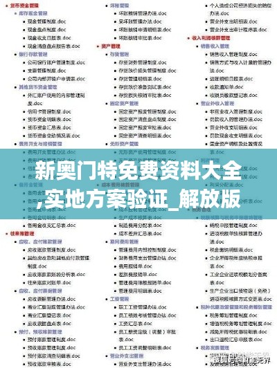 新奧門特免費資料大全,實地方案驗證_解放版XGX2.32
