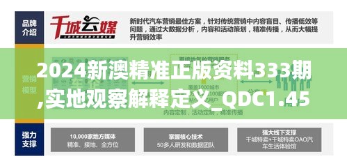 2024新澳精準正版資料333期,實地觀察解釋定義_QDC1.45