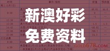 新澳好彩免費資料查詢最新,數(shù)據(jù)解釋說明規(guī)劃_改制版VNK5.14