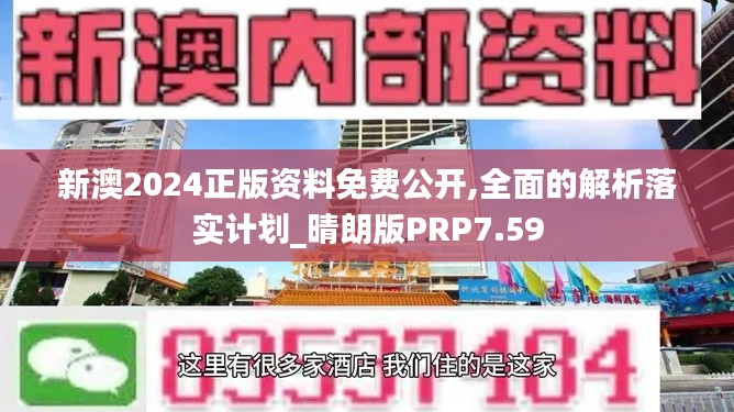 新澳2024正版資料免費(fèi)公開(kāi),全面的解析落實(shí)計(jì)劃_晴朗版PRP7.59