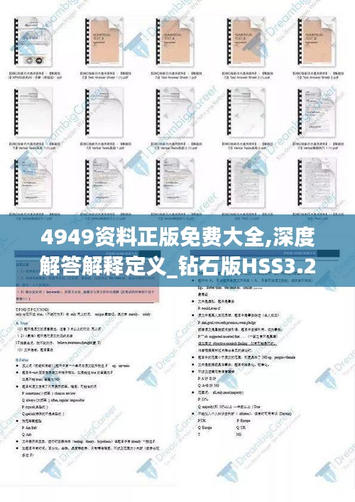 4949資料正版免費(fèi)大全,深度解答解釋定義_鉆石版HSS3.26