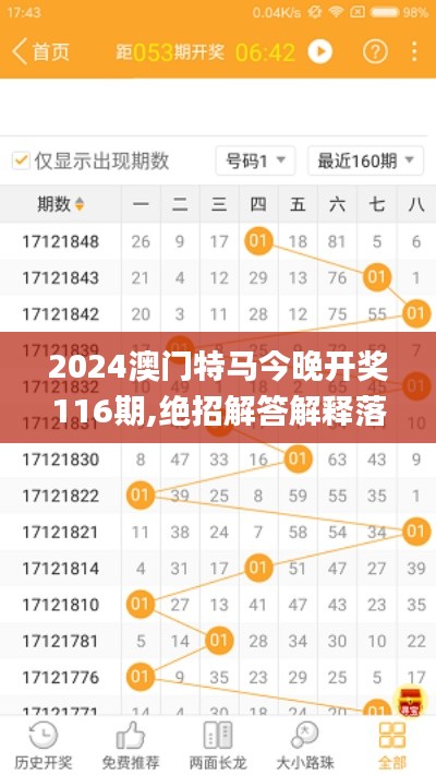 2024澳門特馬今晚開獎116期,絕招解答解釋落實_裝飾版PBI6.45
