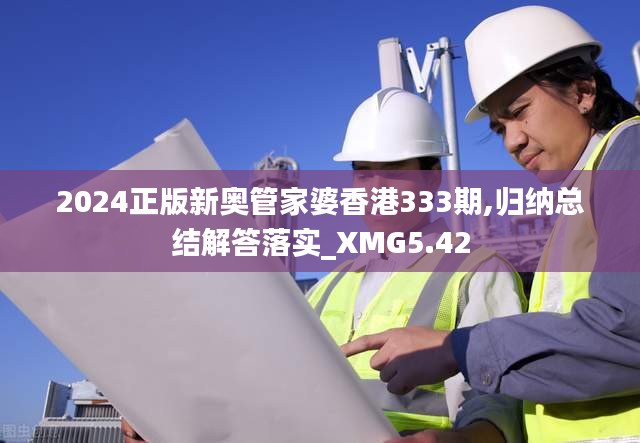 2024正版新奧管家婆香港333期,歸納總結解答落實_XMG5.42