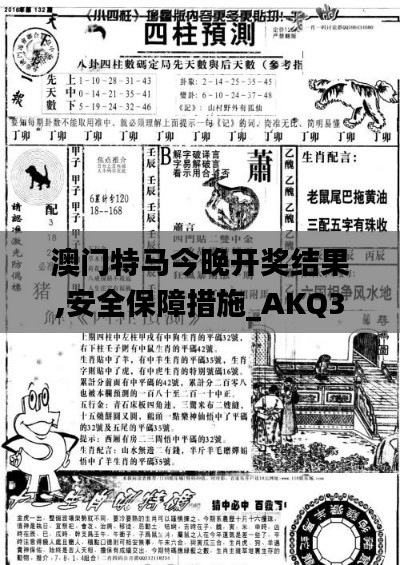 澳門特馬今晚開獎(jiǎng)結(jié)果,安全保障措施_AKQ3.95