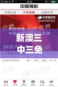 新澳三中三免費資料,釋意性描述解_TLN3.46