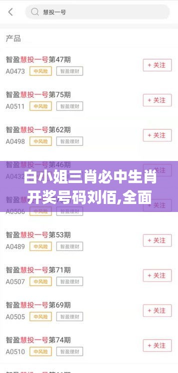 白小姐三肖必中生肖開獎號碼劉佰,全面數(shù)據(jù)分析_GIH3.22
