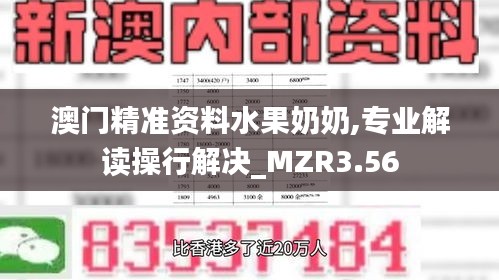 澳門精準(zhǔn)資料水果奶奶,專業(yè)解讀操行解決_MZR3.56