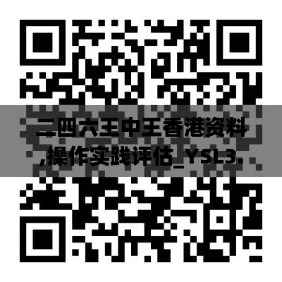 二四六王中王香港資料,操作實踐評估_YSL3.8