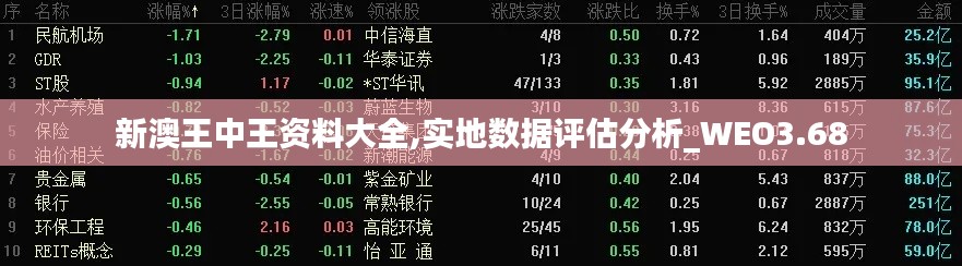 新澳王中王資料大全,實(shí)地?cái)?shù)據(jù)評(píng)估分析_WEO3.68