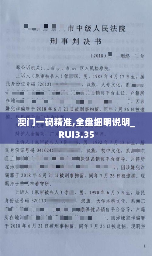澳門(mén)一碼精準(zhǔn),全盤(pán)細(xì)明說(shuō)明_RUI3.35