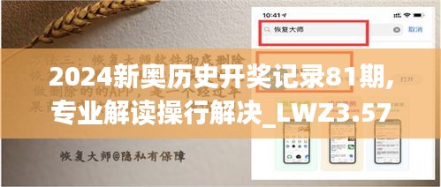 2024新奧歷史開獎記錄81期,專業(yè)解讀操行解決_LWZ3.57