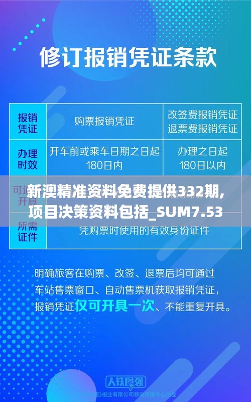 新澳精準(zhǔn)資料免費(fèi)提供332期,項(xiàng)目決策資料包括_SUM7.53