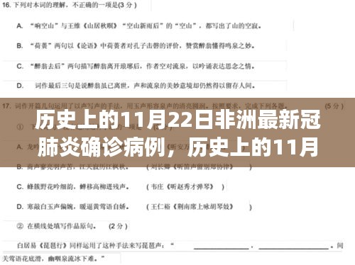 歷史上的11月22日非洲新冠肺炎確診病例深度分析與評測報(bào)告