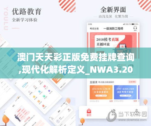 澳門天天彩正版免費掛牌查詢,現(xiàn)代化解析定義_NWA3.20