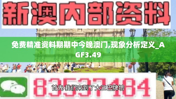 免費(fèi)精準(zhǔn)資料期期中今晚澳門(mén),現(xiàn)象分析定義_AGF3.49