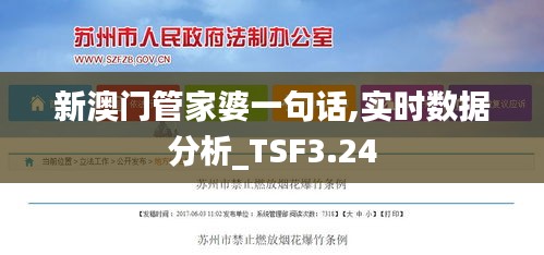 新澳門管家婆一句話,實時數(shù)據(jù)分析_TSF3.24