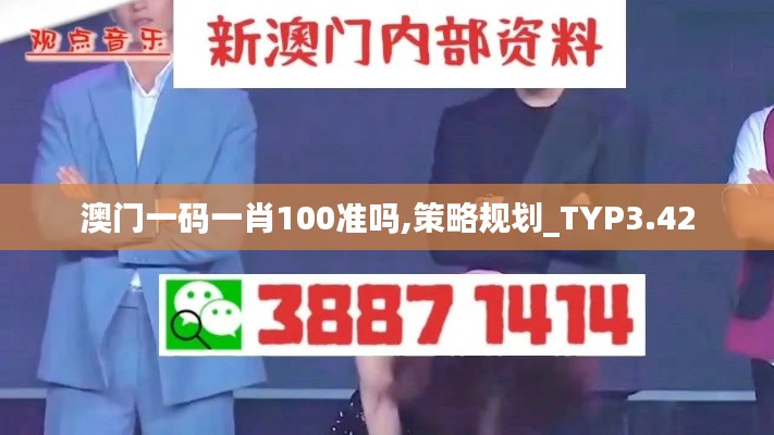 澳門一碼一肖100準(zhǔn)嗎,策略規(guī)劃_TYP3.42