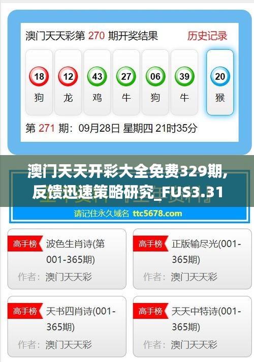 澳門(mén)天天開(kāi)彩大全免費(fèi)329期,反饋迅速策略研究_FUS3.31