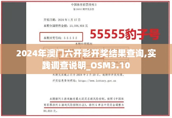 2024年澳門六開彩開獎結(jié)果查詢,實(shí)踐調(diào)查說明_OSM3.10