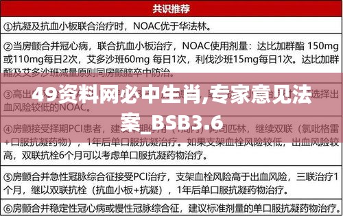 49資料網(wǎng)必中生肖,專家意見法案_BSB3.6