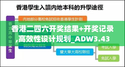 香港二四六開獎結(jié)果+開獎記錄,高效性設(shè)計規(guī)劃_ADW3.43