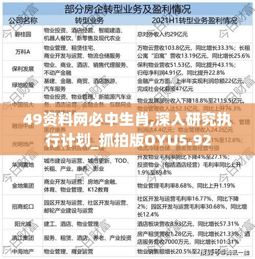 49資料網(wǎng)必中生肖,深入研究執(zhí)行計(jì)劃_抓拍版OYU5.92