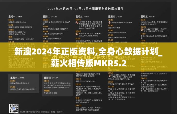 新澳2024年正版資料,全身心數(shù)據(jù)計(jì)劃_薪火相傳版MKR5.2