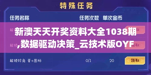 新澳天天開獎(jiǎng)資料大全1038期,數(shù)據(jù)驅(qū)動(dòng)決策_(dá)云技術(shù)版OYF5.5